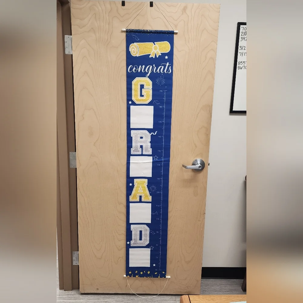 Graduation Door Banner Congratulations With Pictures